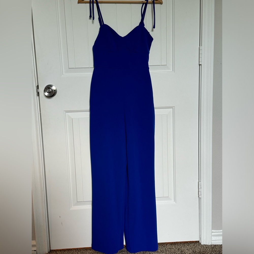 Cristal Sky Pants/Jumpsuit. Royal Blue size XS (xs-s)